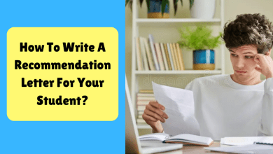 Recommendation Letter For Your Student